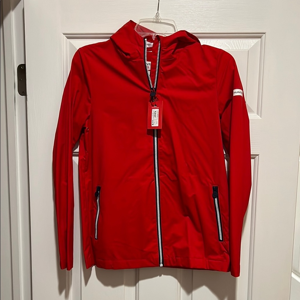 Red Kids Jacket by Hunter